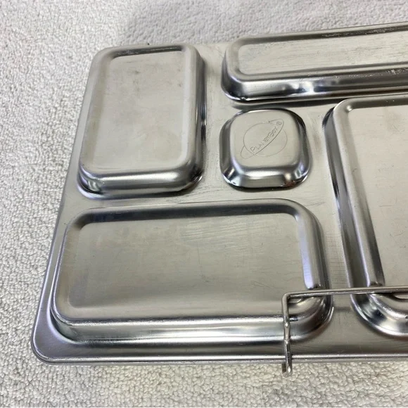 PlanetBox Stainless Steel Compartment Tray Reusable Rover Lunch Box Bento Box - Picture 5 of 14